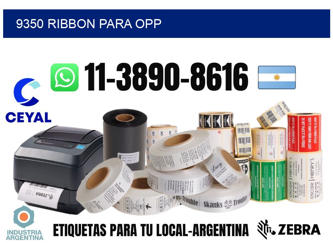 9350 ribbon para opp