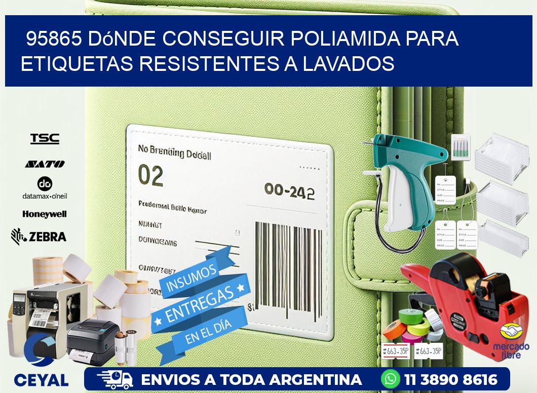 95865 dónde conseguir poliamida para etiquetas resistentes a lavados