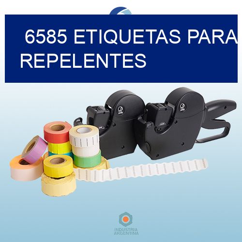 6585 Etiquetas para repelentes