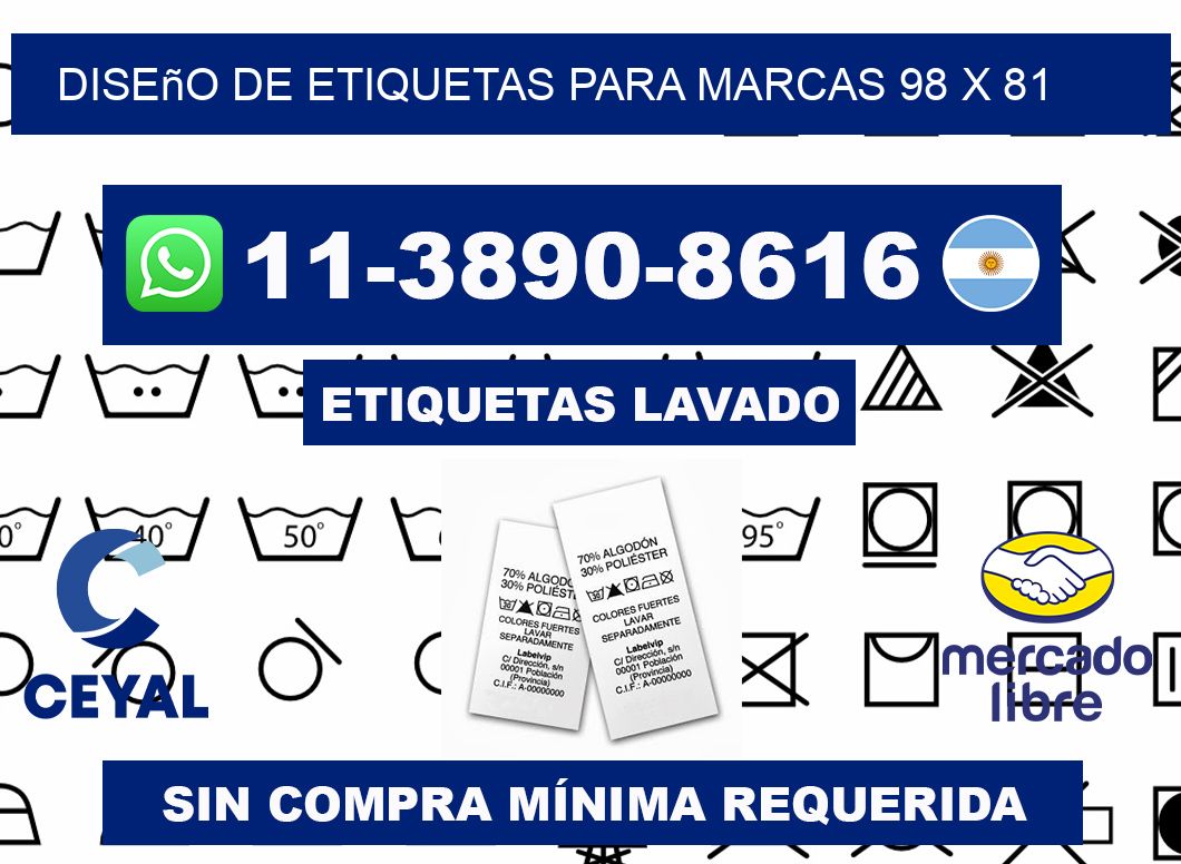 diseño de etiquetas para marcas 98 x 81