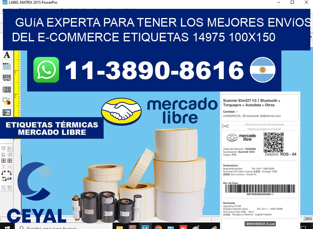 Guía experta para tener los mejores envíos del e-commerce etiquetas 14975 100x150