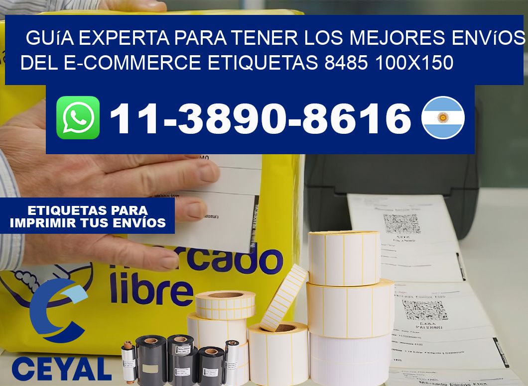 Guía experta para tener los mejores envíos del e-commerce etiquetas 8485 100×150