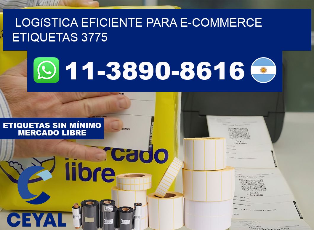 Logística eficiente para e-commerce  etiquetas 3775