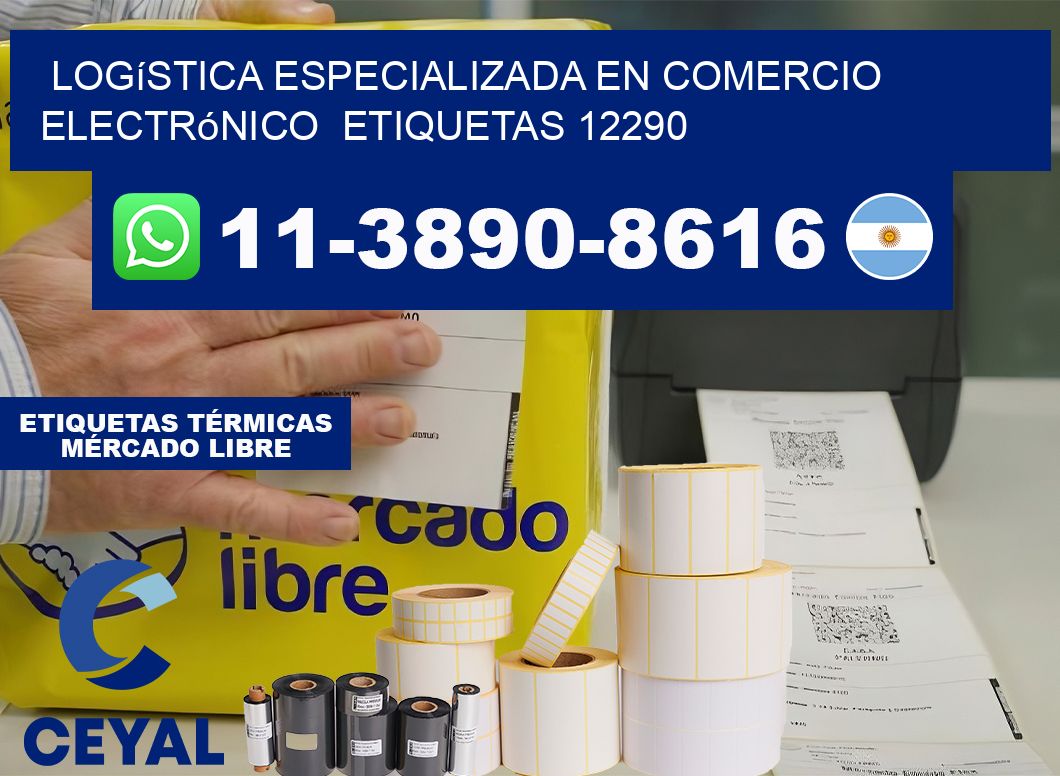 Logística especializada en comercio electrónico  etiquetas 12290