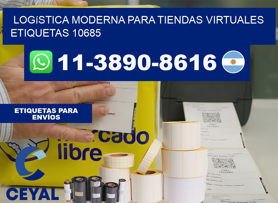Logística moderna para tiendas virtuales  etiquetas 10685