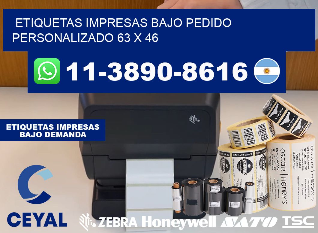 etiquetas impresas bajo pedido personalizado 63 x 46