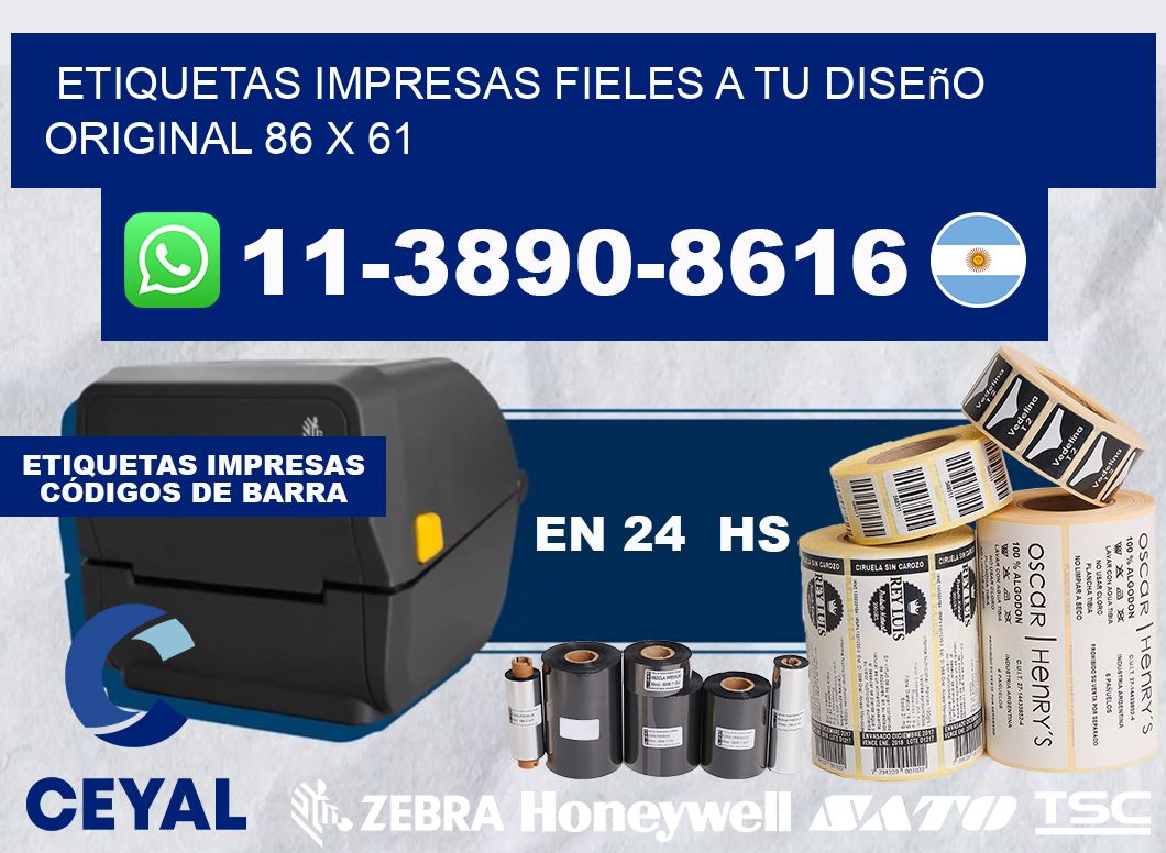 etiquetas impresas fieles a tu diseño original 86 x 61