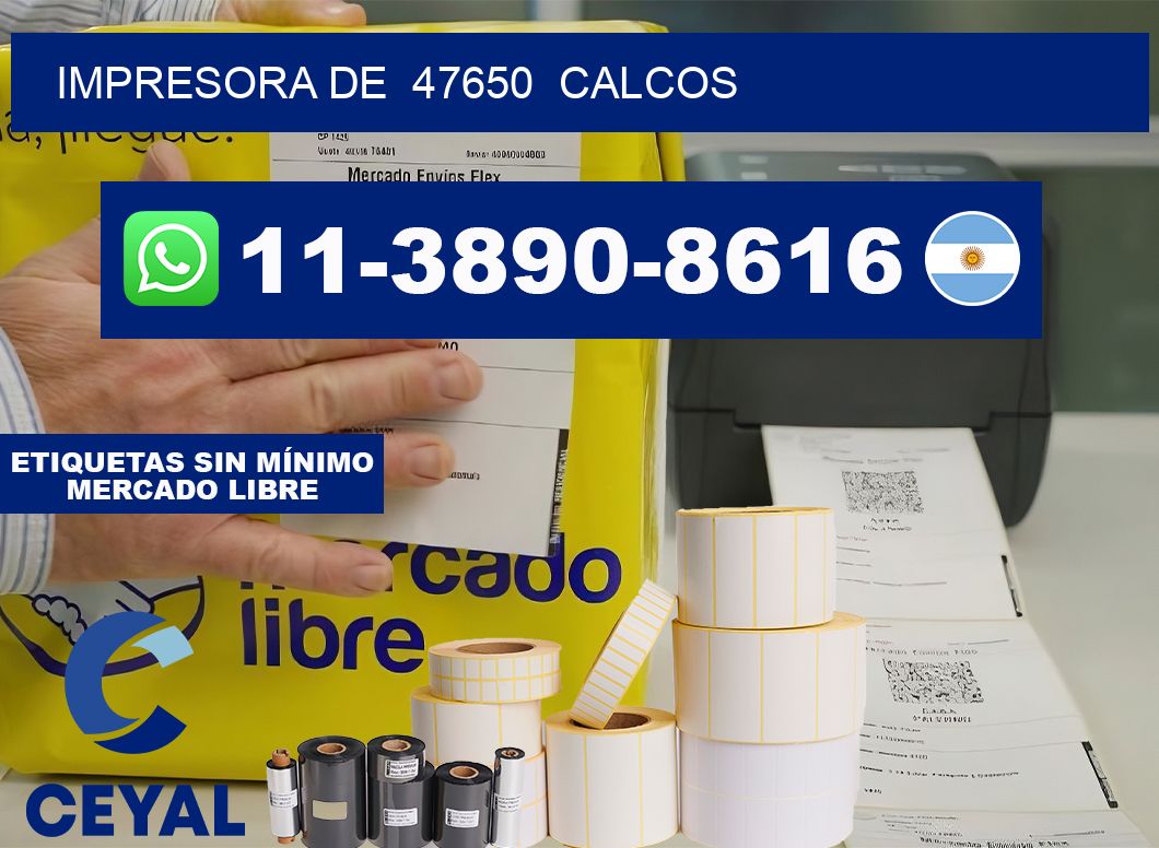 impresora de 47650 calcos