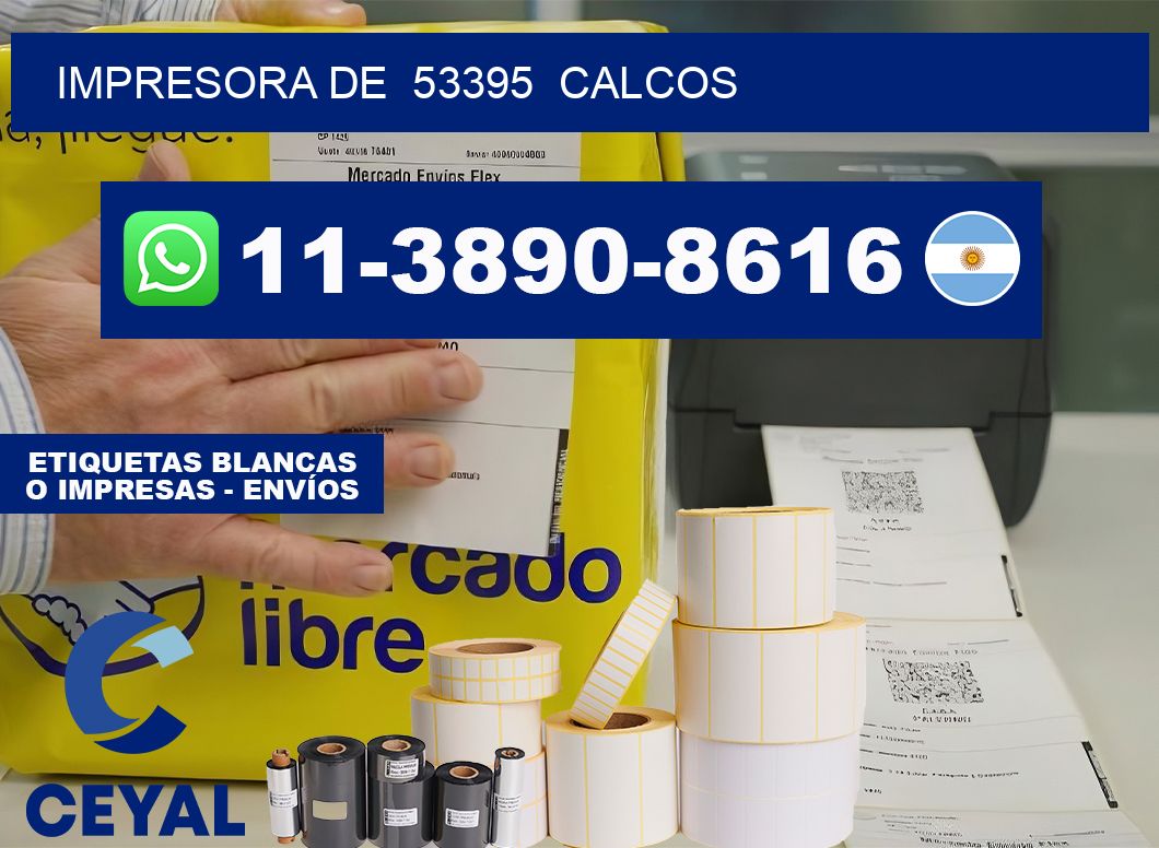 impresora de  53395  calcos