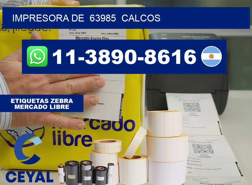 impresora de  63985  calcos