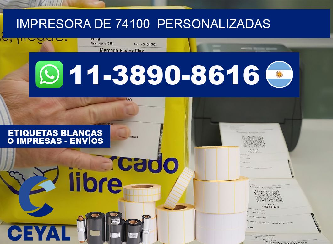 impresora de 74100  personalizadas