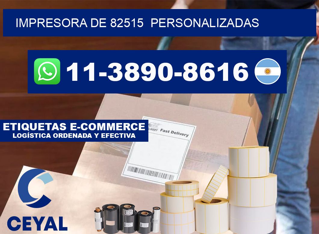 impresora de 82515  personalizadas