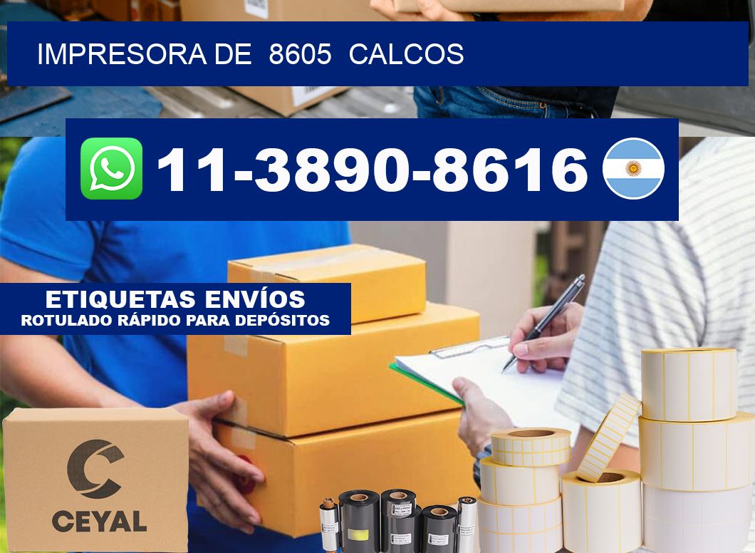 impresora de 8605 calcos