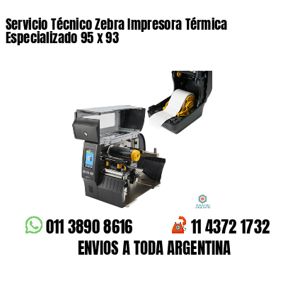 Servicio Técnico Zebra Impresora Térmica Especializado 95 x 93