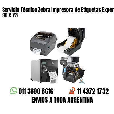 Servicio Técnico Zebra Impresora de Etiquetas Experto 90 x 73