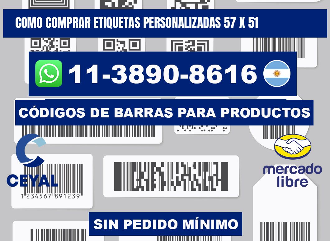 como comprar etiquetas personalizadas 57 x 51