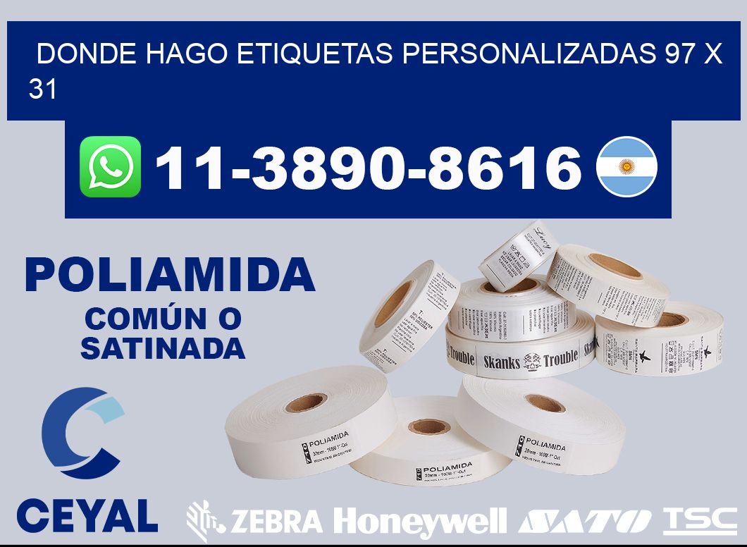 donde hago etiquetas personalizadas 97 x 31