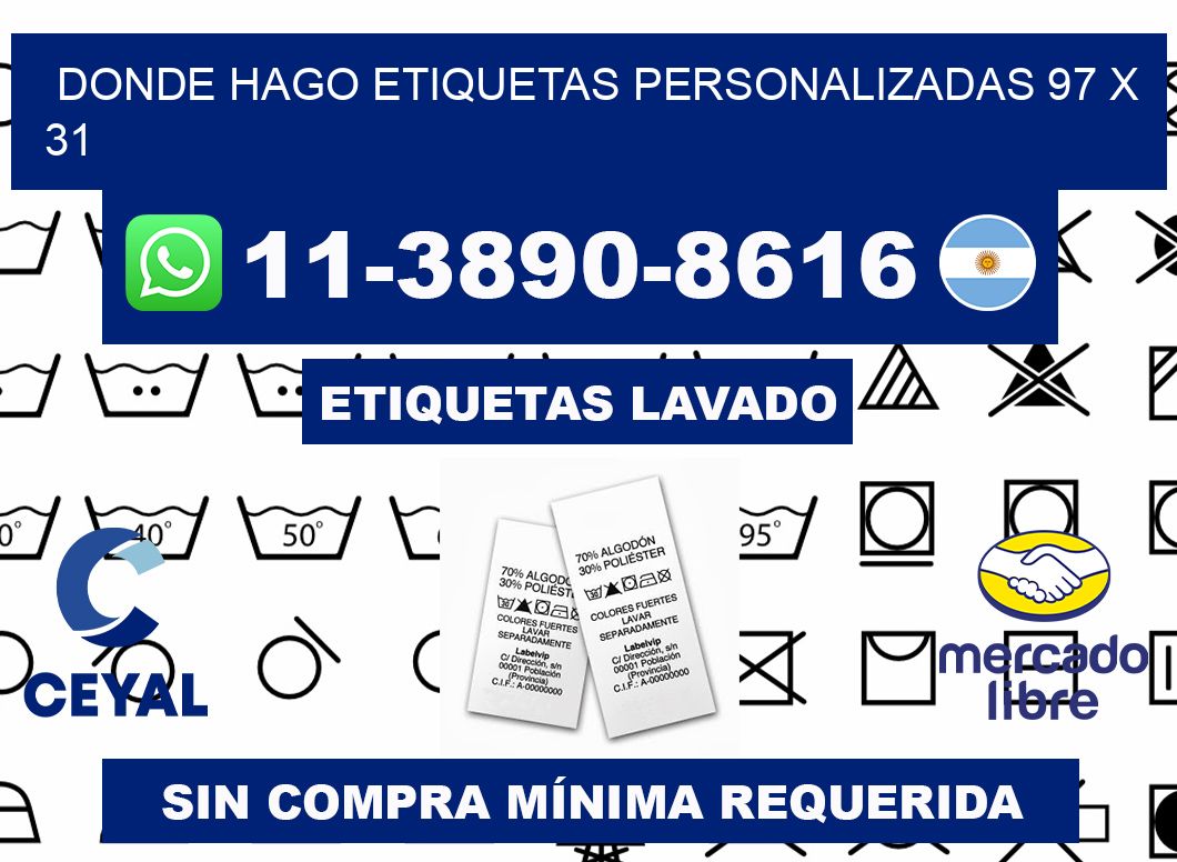 donde hago etiquetas personalizadas 97 x 31
