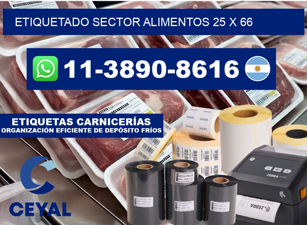 etiquetado sector alimentos 25 x 66