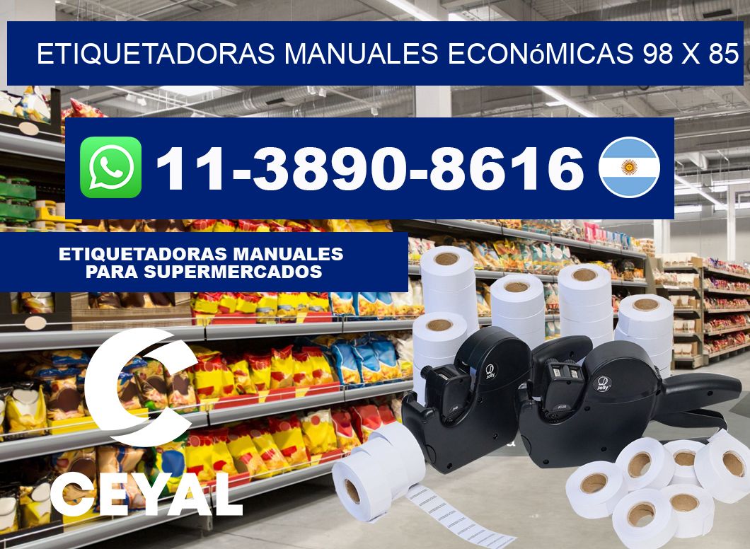 etiquetadoras manuales económicas 98 x 85