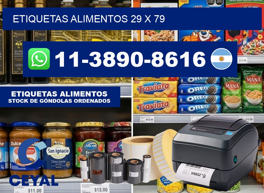 etiquetas alimentos 29 x 79