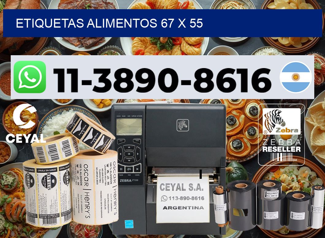 etiquetas alimentos 67 x 55
