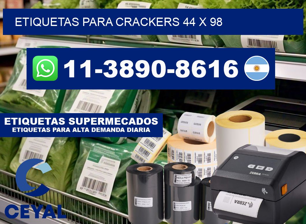 etiquetas para Crackers 44 x 98