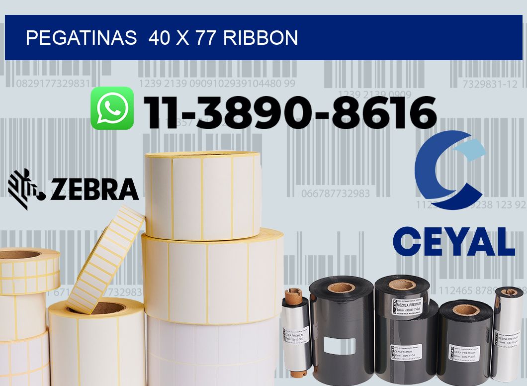 pegatinas  40 x 77 ribbon
