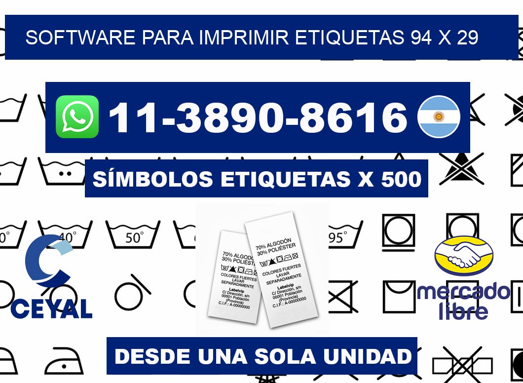 software para imprimir etiquetas 94 x 29