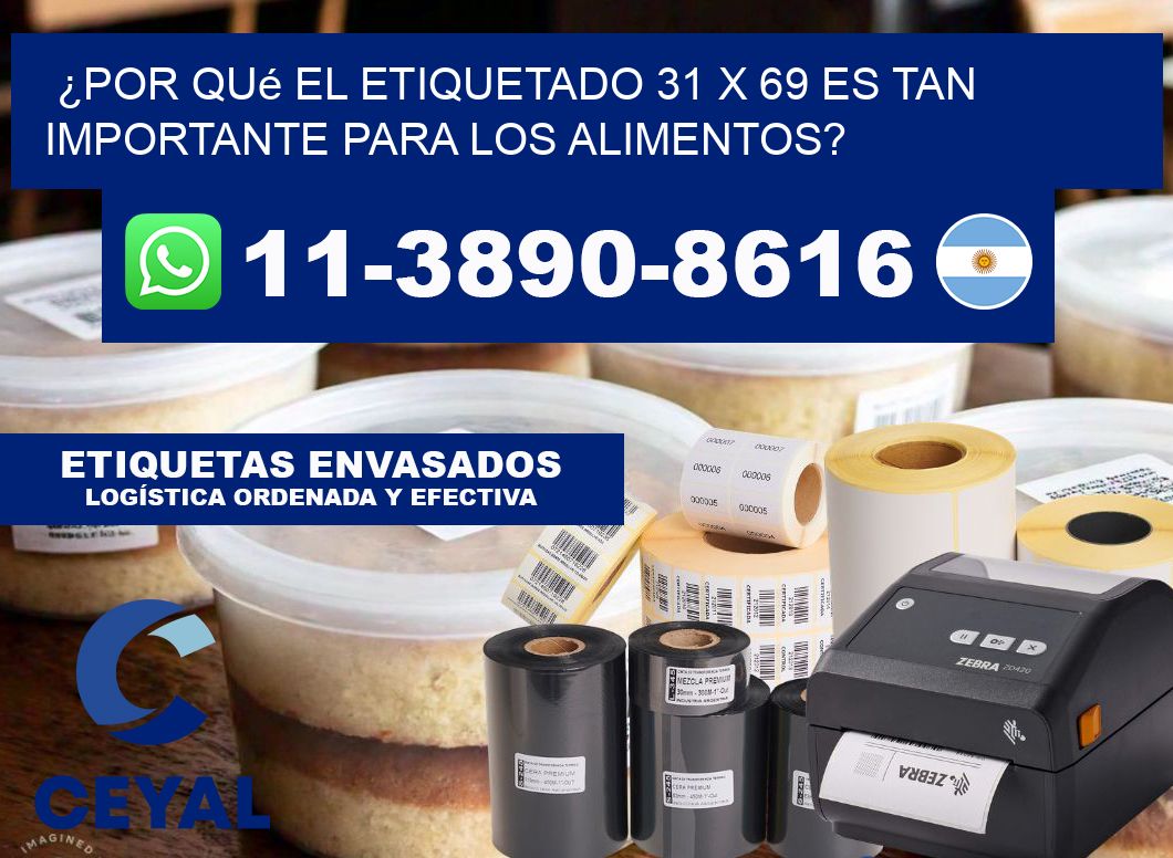 ¿Por qué el etiquetado 31 x 69 es tan importante para los alimentos?