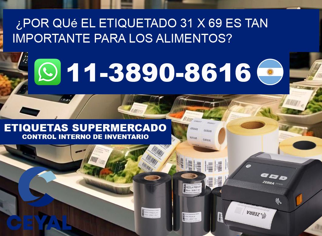 ¿Por qué el etiquetado 31 x 69 es tan importante para los alimentos?