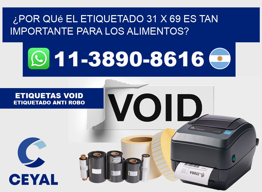¿Por qué el etiquetado 31 x 69 es tan importante para los alimentos?