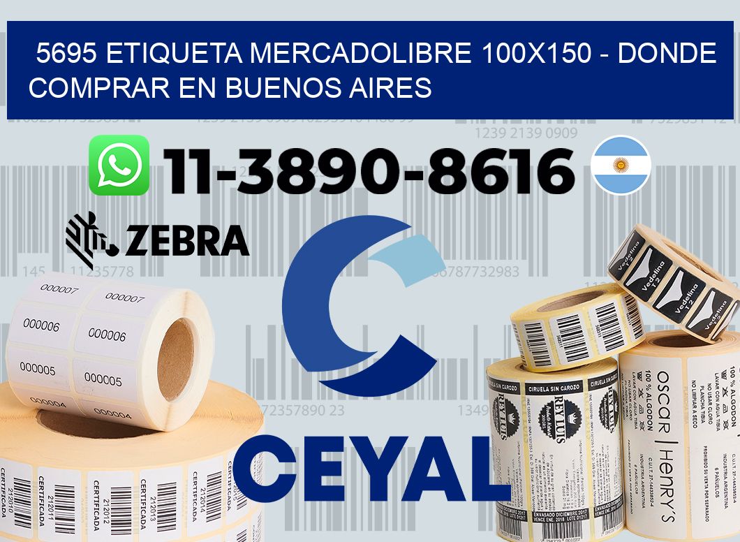 5695 etiqueta MercadoLibre 100x150 - Donde Comprar en Buenos Aires