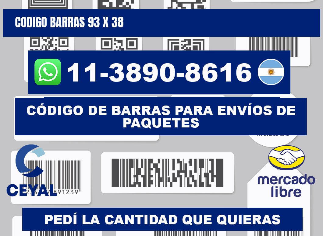 Codigo barras 93 x 38