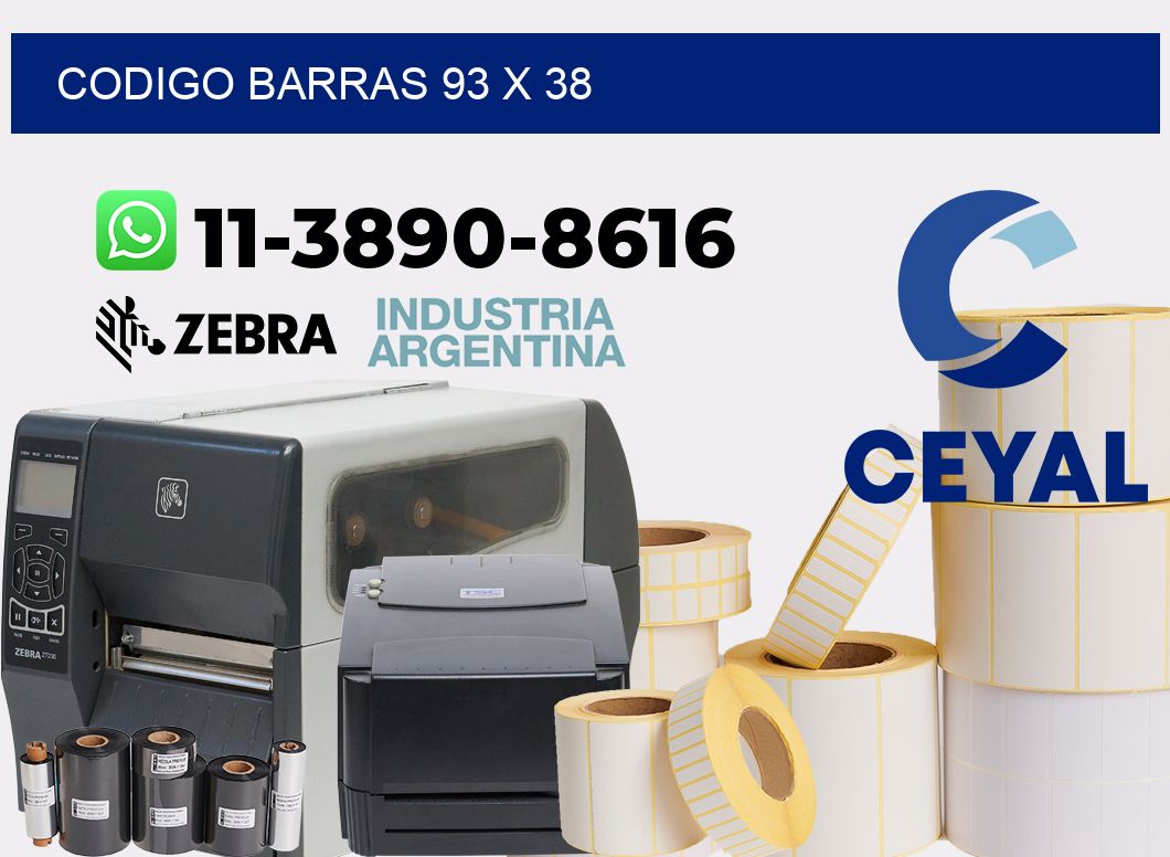Codigo barras 93 x 38