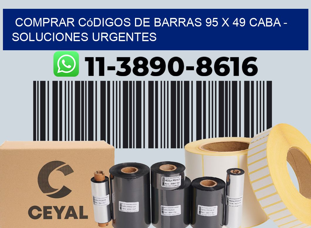 Comprar códigos de barras 95 x 49 CABA - soluciones urgentes