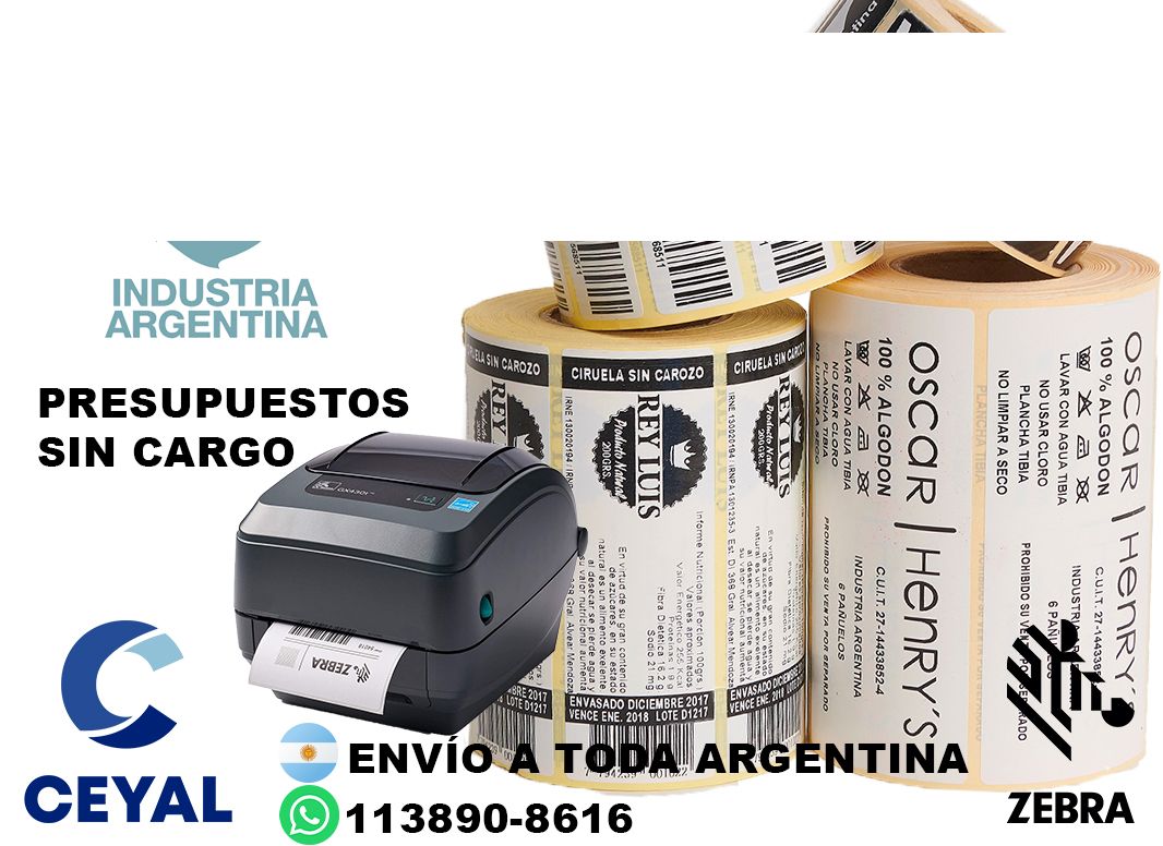 Donde Comprar etiquetas 47 x 22 en AV AVELLANEDA? Buenos Aires - Stock permanente