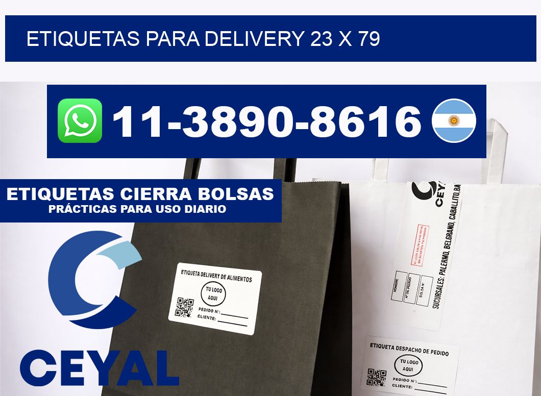 ETIQUETAS PARA DELIVERY 23 x 79