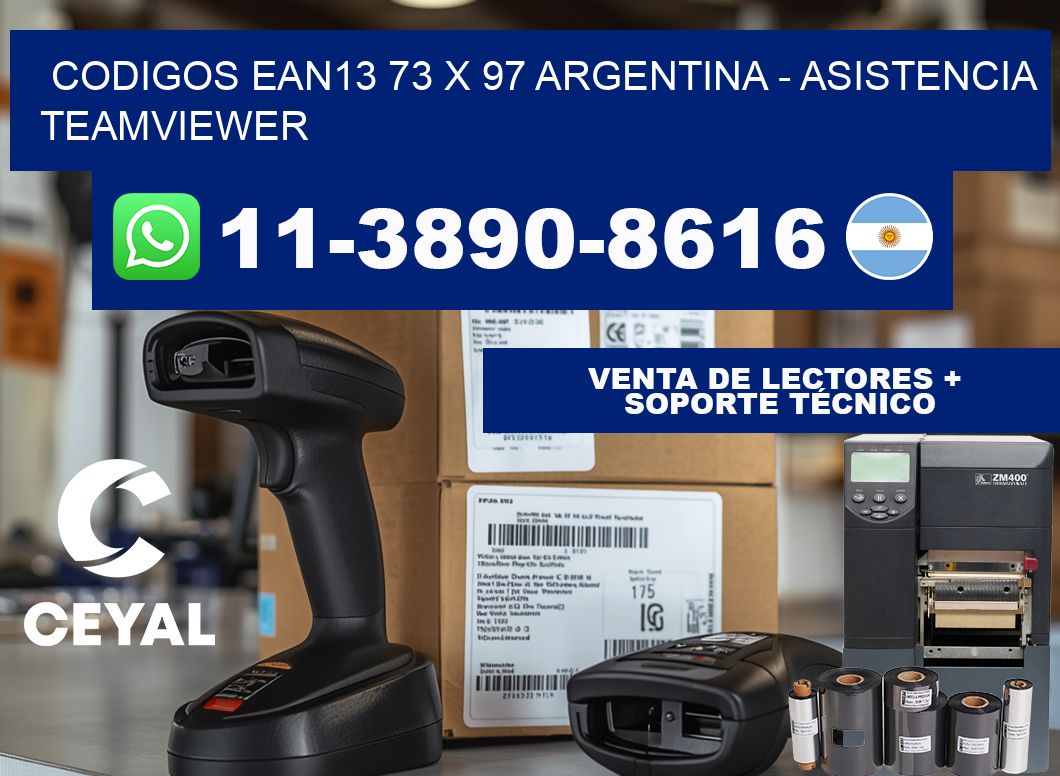 codigos ean13 73 x 97 argentina - asistencia teamviewer