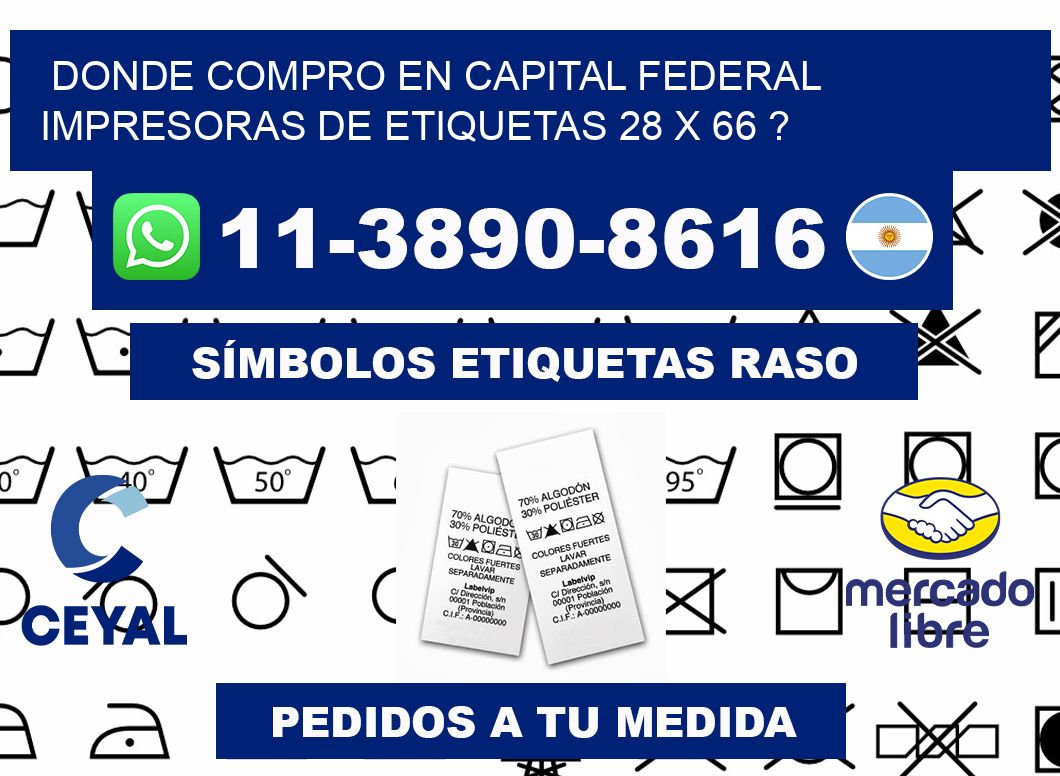 donde compro en capital federal impresoras de etiquetas 28 x 66 ?