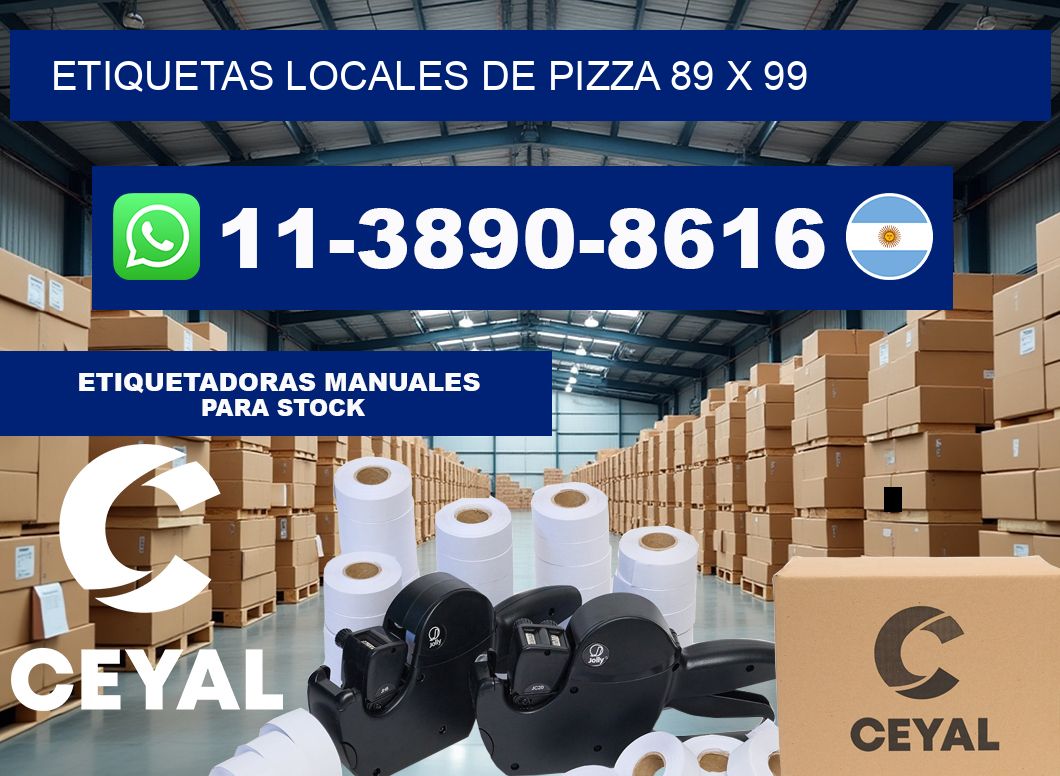 etiquetas locales de pizza 89 x 99