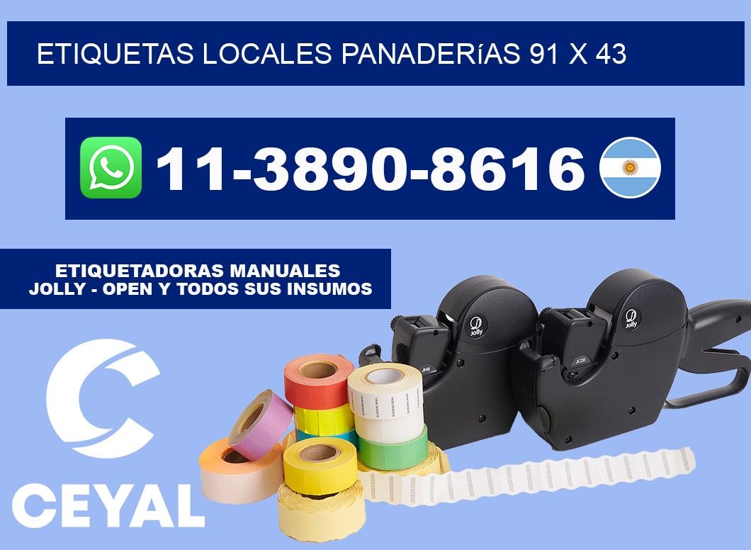 etiquetas locales panaderías 91 x 43