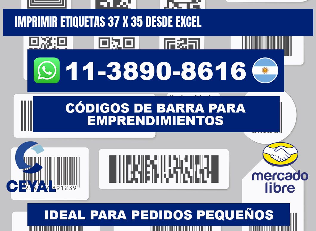 imprimir etiquetas 37 x 35 desde excel