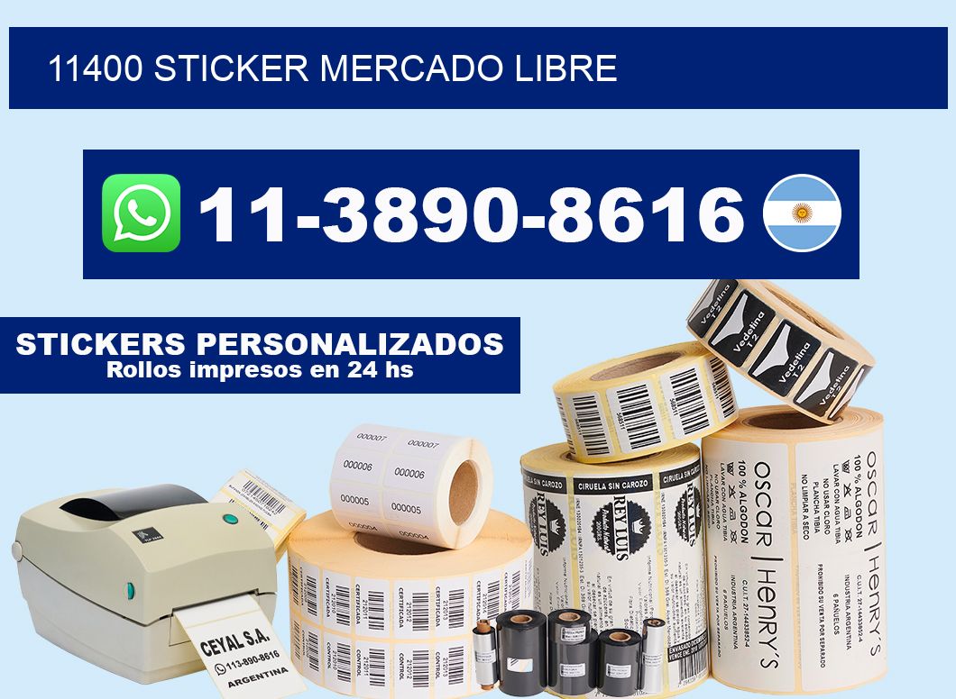 11400 sticker mercado libre