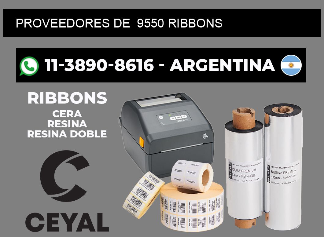 Proveedores de  9550 ribbons