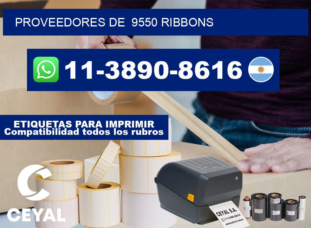 Proveedores de  9550 ribbons