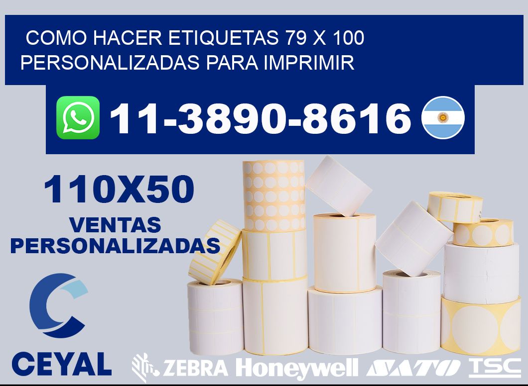 como hacer etiquetas 79 x 100 personalizadas para imprimir