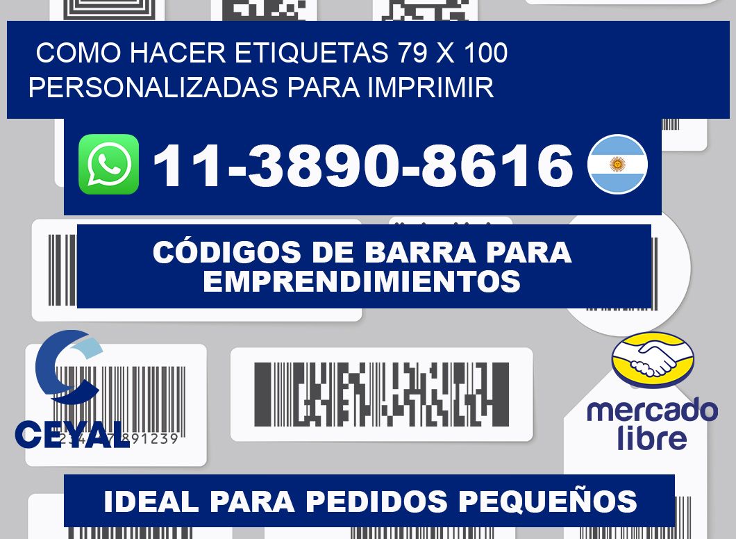como hacer etiquetas 79 x 100 personalizadas para imprimir