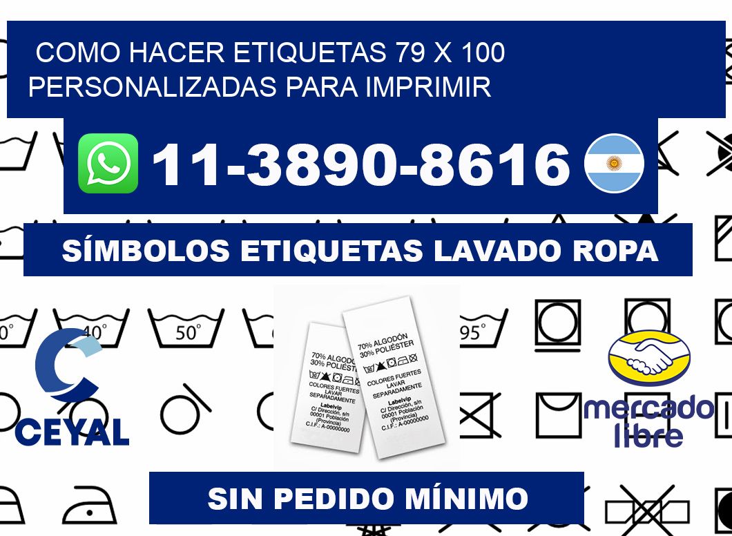 como hacer etiquetas 79 x 100 personalizadas para imprimir