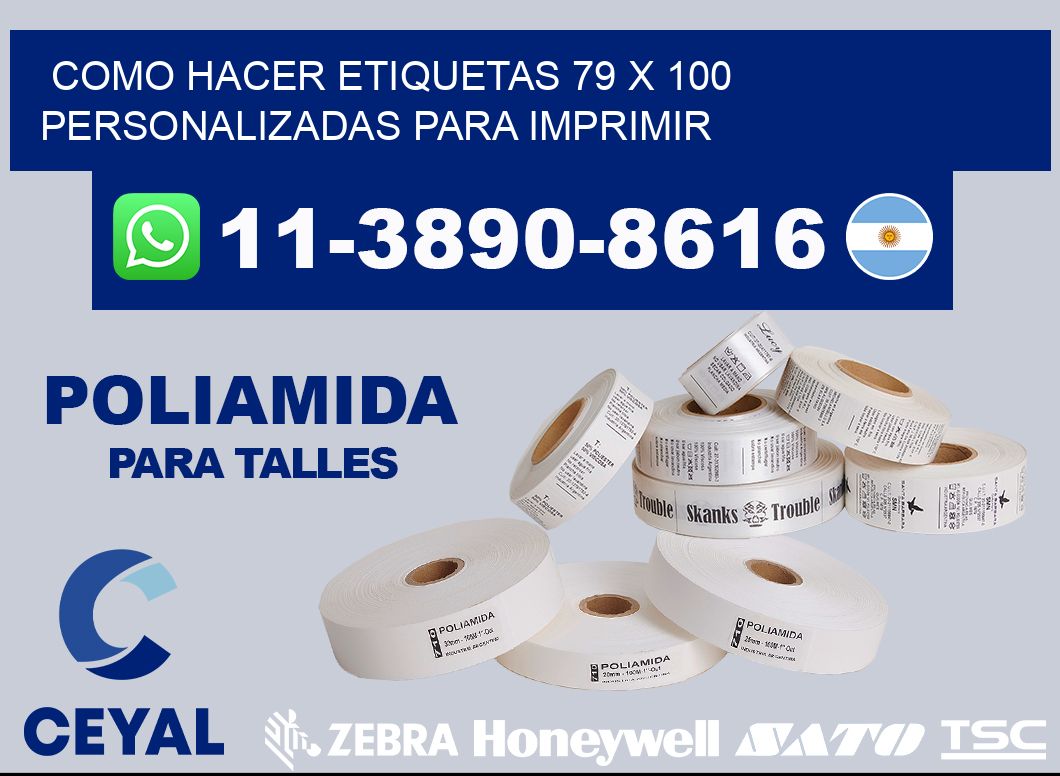 como hacer etiquetas 79 x 100 personalizadas para imprimir